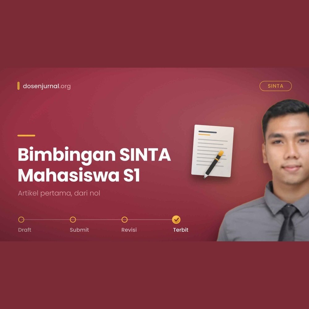 Mentoring Sinta Mahasiswa S1: Dari Nol sampai Artikel Terbit
