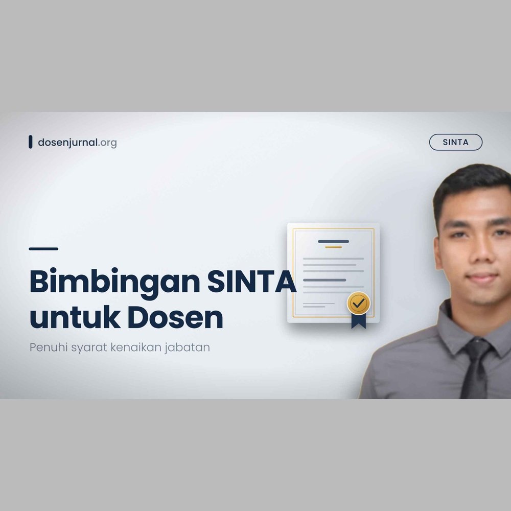 Mentoring Sinta Dosen: Dari Nol sampai Artikel Terbit